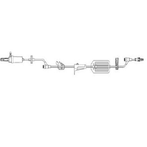 IV SETS ADMIN 20 DROPS/ML 105IN TUBING 2 PORTS Z-800 0.2 MICRON FILTER (50/CS) [BR70072-F]