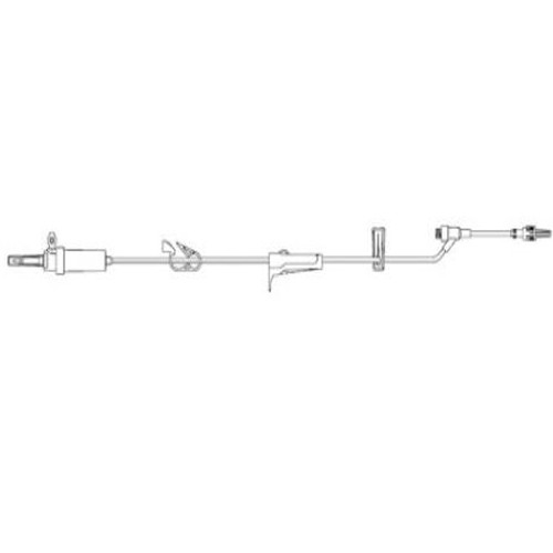 IV SETS ADMIN 20 DROPS/ML 105IN TUBING W/O PORTS Z-800 (50/CS) [BR70070]
