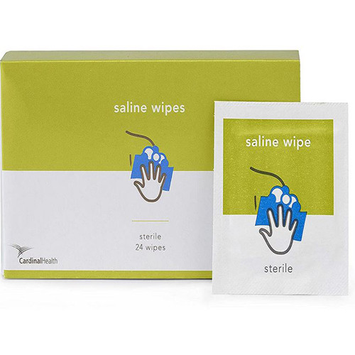 WIPES MOIST DISP CLEANSING SALINE/ SODIUM CLHORIDE 4PLY 9IN X 9IN (24/BX 100BX/CS) [150-MWSAL]