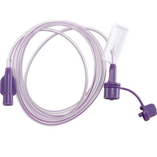 ENTERAL ACCESSORIES EXTENSION SET 60IN ENFIT STANDARD PURPLE (50/CS) [648-PEXT-60NC]