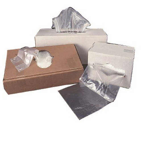 CANS TRASH LINERS 40-45 GAL CLEAR 40IN X 46IN LLD 1.0MIL MADE USA (25/RL 5RL/CS) [500-46XC-R]