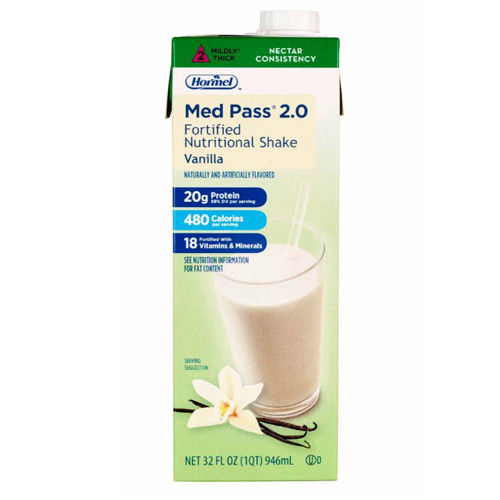NUTRITIONALS MEDPASS 2.0 VAN 32OZ CARTON HORMEL (12/CS) [HOR27016]