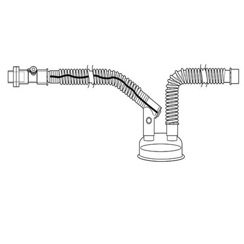 OXYGEN VENTILATOR CIRCUIT ADULT HEATED PASSIVE 5FT PHILLIPS (10/CS) [265-989805646441]