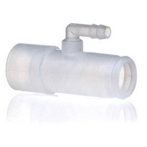 OXYGEN TUBING ADAPTER PRESSURE LINE 22MM OD X 22MM ID W/SWIVEL ELBOW 5MM - 7MM ID TELEFLEX (50/CS) [122-HUD1642]