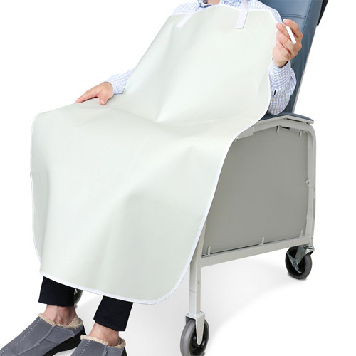 APRONS SMOKER RESIDENT SAFETY FLAME RETARDANT GERI CHAIR 30IN X 44IN WHT COMPLIANCE SOLN (EA) [600-APSM-GC]