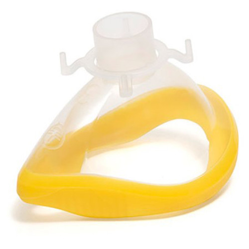 MASKS ANESTHETIC FACE ADULT SM SIZE 3 YELLOW SEAL (35/BX) [525-7293000]