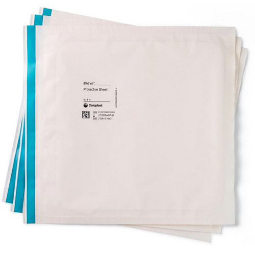 OSTOMY SHEETS CUT-TO-FIT 8IN X 8IN BRAVA (5BX 24BX/CS) [046-32205]
