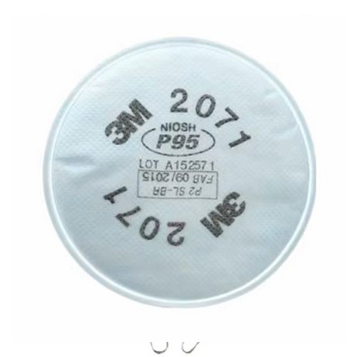 MASKS ACCESSORIES FILTERS 3M ADAPTOR CARTRIDGE 6000 SERIES F/REUSABLE RESPIRATORS 4.3IN X 4.3IN (2/PK 50/CS) [3M2071]