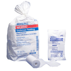 PADDING CAST REGULAR NS 4IN X 4YD 100% COTTON WEBRIL (6BG/CS) [150-3175]