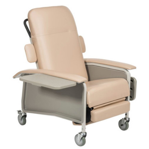 CHAIR GERI RECLINER W/TRAY 250LB CAP 4-POSITION TAN (EA) [500-GC-4TAN]