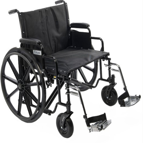 WHEELCHAIR 30IN DET DESK ARMS F/R HEMI-ADJ 700LB CAP (EA) [500-WC30DF]