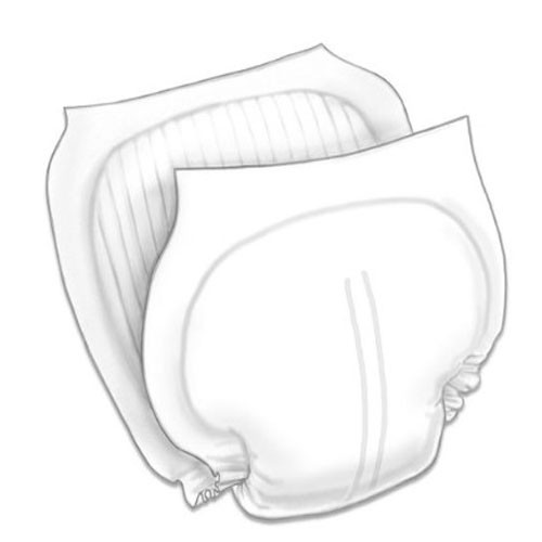 PADS INSERT SHAPED OVERNIGHT ULTRA ABS DISP LF 14IN X 27IN GREEN WINGS (24/PK 2PK/CS) [150-6598B]