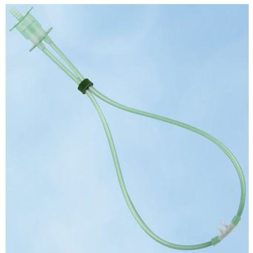 CANNULAS OXYGEN NASAL CURVED SOFT TIP PEDIATRIC CLEAR HIGH FLOW CRIMP RESIST W/O TUBING RAM (10/BX) [184-N4904]