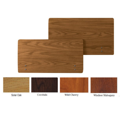 BEDS HEADBOARD & FOOTBOARD ONLY RECT SOLAR OAK W/EMBEDDED STAFF CTRL F/075-ZG58174 / 075-ZZ78174 / 075-ZZ98174 (PR/SET) [075-ML53650]