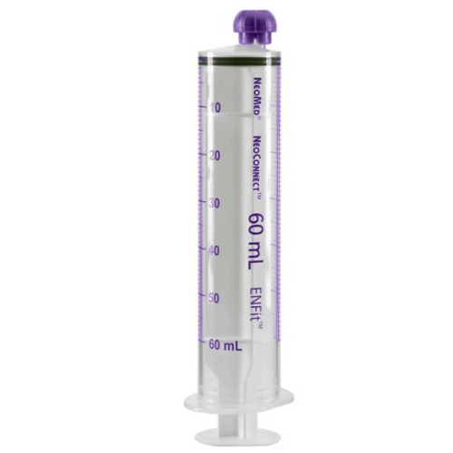 SYRINGES DISP ST ORAL FEEDING NASOGASTRIC 60ML ENFIT NEOMED (100/CS) [018-PNM-S60NC]
