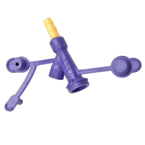 ENTERAL ACCESSORIES ADAPTERS Y PORT/PEG 20FR 6.7MM YELLOW KANGAROO (20/CS) [150-752042E]