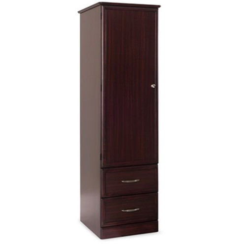 WARDROBE 1 DOOR/2 DRAWER 20IN X 22IN X 76IN MAPLE, MAHOGANY OR AMBER CHERRY (EA) [630-HC-WR1D/2D]