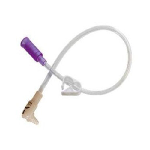 ENTERAL G-TUBE EXT SET BOLUS RT ANGLE CONNECTOR 24IN PURPLE ENFIT AMT MINI ONE (10/BX) [412-8-2421-ISOSAF]