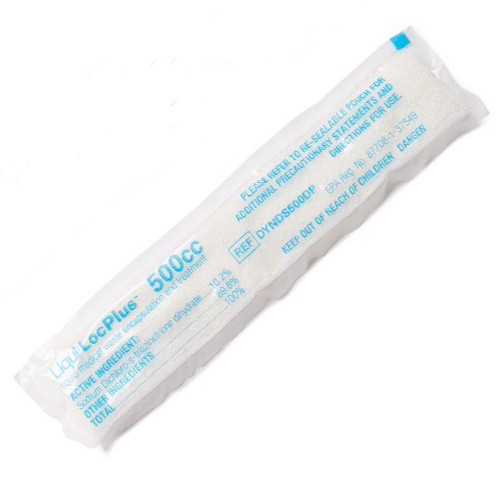 SUCTION ASPIRATOR ACCESSORIES CANISTERS DISP 500CC SOLIDIFIER PACKS LIQUI-LOC (96/CS) [122-DYNDS500P]