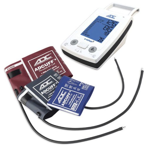 BLOOD PRESSURE UNITS E-SPHYG3+ NIBP MONITOR W/ADCUFF INCLUDES 3 ADULT CUFFS MULTICOLOR (1) [500-9003K-MCC1]