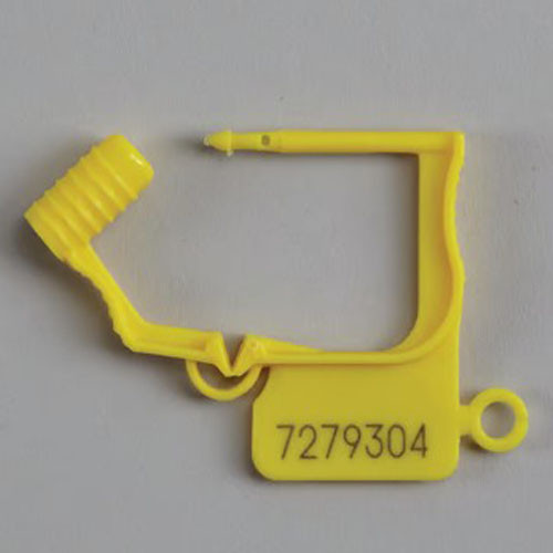 SECURITY PADLOCK SEALS NUMBERED YELLOW (100/PK) [441-18317Y]