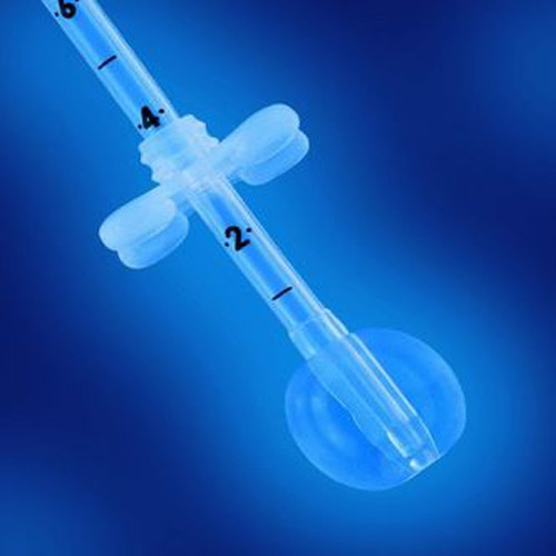 ENTERAL G-TUBE BALLOON DISTAL SECUR-LOK 100% SIL CLEAR LF ST 3-PORT 24FR (1/BX) [018-0112-24]