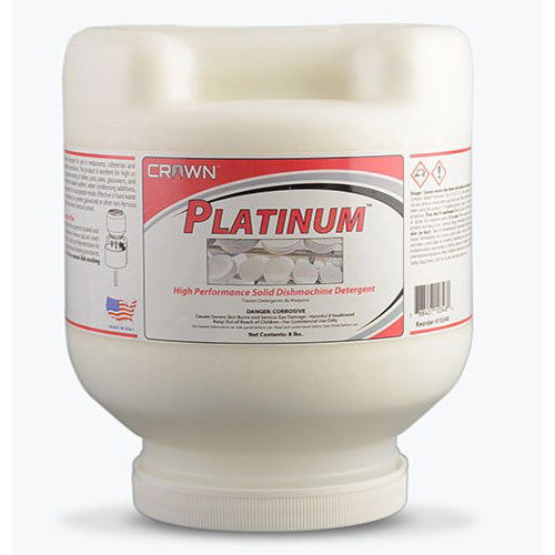 DISHWASHING DETERGENTS MACHINE SOLID 8LB PLATINUM MADE USA (4/CS) [500-ESK11-G4]