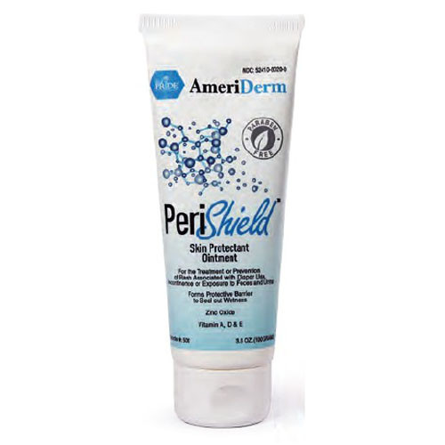 BARRIERS SKIN ANTIMICROBIAL CREAM W/ZINC ALOE VIT A D & E 3.5OZ TUBE PERISHIELD (24/CS) [500-BC02A]