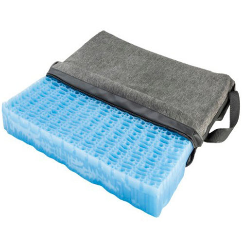 CUSHIONS WHEELCHAIR POLYMER GEL CHAMBER 20IN X 16IN X 2IN DUAL EASE (EA) [500-WC20162-DE]
