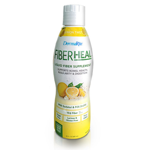 NUTRITIONALS PROHEAL FIBERHEAL FIBER LIQ 30OZ BTL SUGAR FREE LEMON TWIST MADE USA (6BTL/CS) [500-70001P]