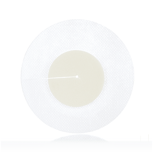 DRESSINGS FOAM HYDROPHILIC ADH BORDER WTRPRF W/COMPOSITE LAYER LF ST 4IN ROUND FENESTRATED (10/BX) [600-6212F-4R]