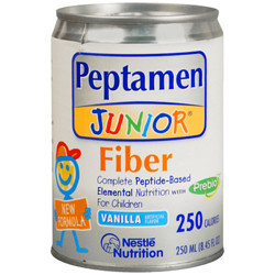 NUTRITIONALS PEPTAMEN JR FIBER F/CHILD W/IMPAIRED GI 8OZ CTN VAN (24/CS) [159-60210-EA]
