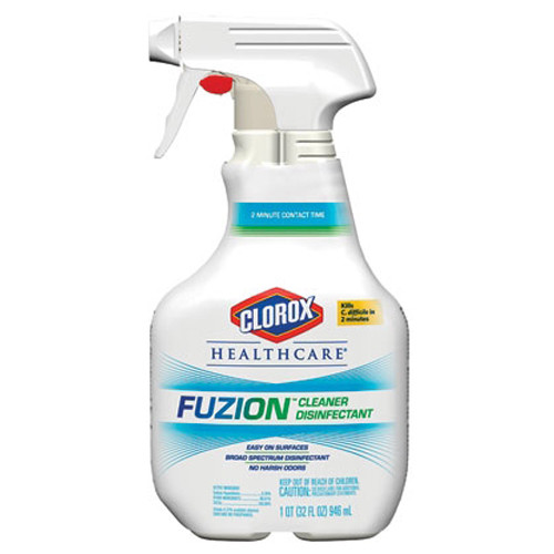 CLEANSERS DISINFECTANT HYPOCHLOROUS ACID ALL SURFACES RTU 32OZ SPRAY FUZION CLOROX (9/CS) [CLO31478]