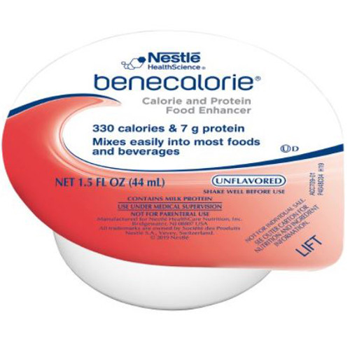 *DISC* NUTRITIONALS BENECALORIE 1.5OZ CUP UNFLV (24/CS) [160-282500-EA]