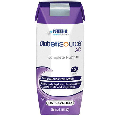 NUTRITIONALS DIABETISOURCE AC 8OZ CTN UNFLV (24/CS) [160-365000]