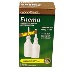 ENEMAS LAXATIVES SODIUM PHOSPHATE 4.5OZ / 133ML BTL (48/CS) [500-EP48]