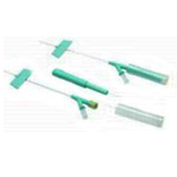 NEEDLES IV CATHETERS DISP ST 24GA X .75IN W/Y ADAPTER SAF-T-INTIMA (25/BX 8BX/CS) [BD383313]