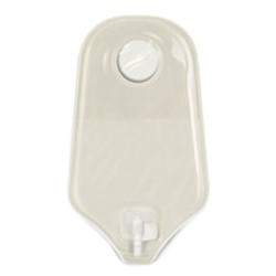 UROSTOMY PCH 2PC DRAIN PRE-SIZED W/VALVE LF 2 3/4IN FLANGE TRANS SUR-FIT NATURA (10/BX 24BX/CS) [CVT4015-46]