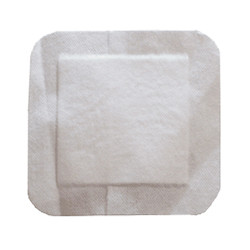 DRESSINGS NON-ADH ABS PADS ADH BORDER WTRPRF LF ST 6X6IN W/4X4IN ISLAND (10/BX) [600-6204]