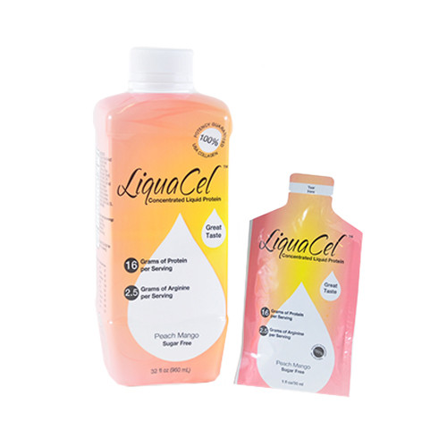 NUTRITIONALS LIQUACEL PROTEIN LIQ W/ARGININE 32OZ BTL SUGAR FREE PEACH MANGO (6BTL/CS) [261-GH87]