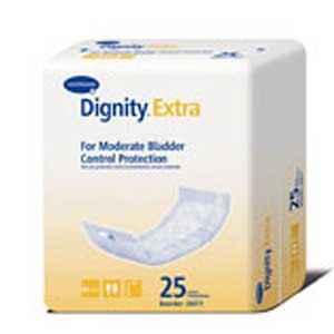 PADS BLADDER CONTROL GUARDS PLUS ABS DISP LF 4IN X 12IN DIGNITY EXTRA (25/PK 10PK/CS) [236-30071]