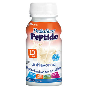 NUTRITIONALS PEDIASURE PEPTIDE 1.0 CAL F/CHILD 8OZ BTL UNFLV (24/CS) [154-67413]