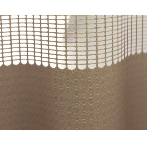 CUBICLE CURTAIN MESH CUSTOM SIZING LINEAR FT LIGHT TAUPE (FT) [083-KUBE-LT]