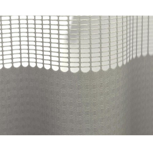CUBICLE CURTAIN MESH CUSTOM SIZING LINEAR FT GRAY SCALE (FT) [083-KUBE-GS]