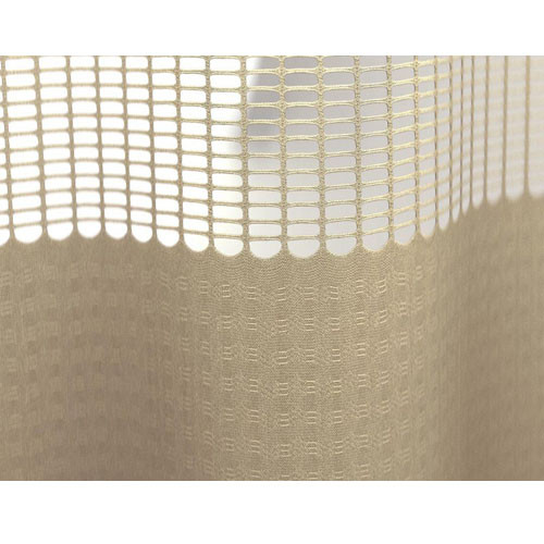 CUBICLE CURTAIN MESH CUSTOM SIZING LINEAR FT CLEAN KHAKI (FT) [083-KUBE-CK]