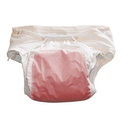 BRIEFS REUSABLE SNAP FITTED 44-52IN LG TAN STANDARD BIRDSEYE (2DZ/CS) [PMI7425]