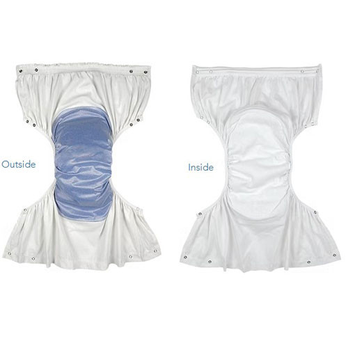 BRIEFS REUSABLE SNAP FITTED 44-52IN STANDARD IBEX (2DZ/CS) [PMI7425]