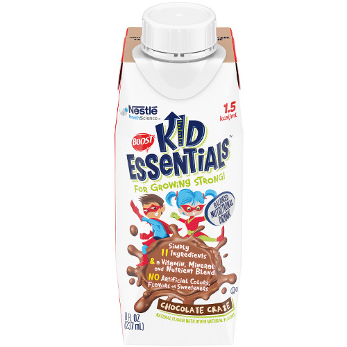 NUTRITIONALS BOOST KIDS ESSENT 1.5 F/CHILD 8OZ CTN RICH CHOC (24/CS) [159-335800-EA]