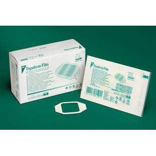 DRESSINGS FILM TRANS ADH FRAME STYLE LF ST 1.75IN X 1.75IN TEGADERM (100/BX 4BX/CS) [3M1622W-EA]