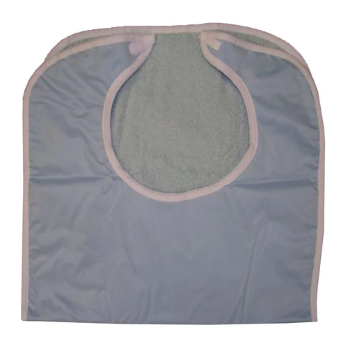 CLOTHING PROTECTOR BIBS SNAP 15IN X 30IN STANDARD BLUE (5DZ/CS) [600-CP1530B-SZ]